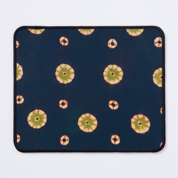 Item preview, Dark Blue Felt Mosen Vintage Japanese Textile Remixed by Bossy Cat Home designed and sold by BossyCatHome.