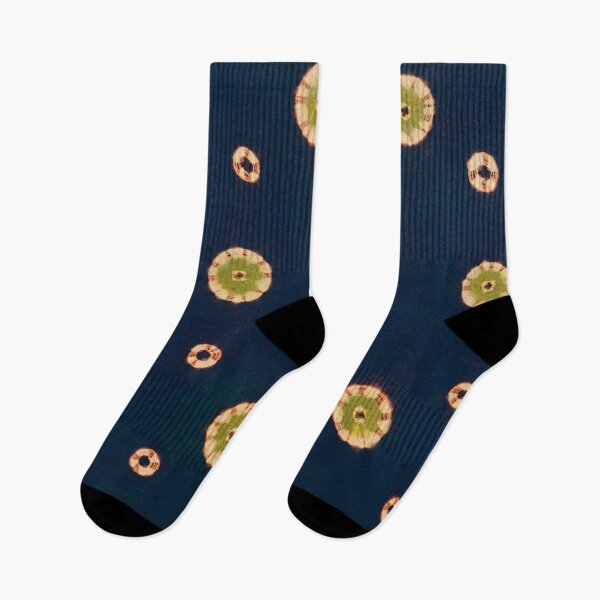 Item preview, Dark Blue Felt Mosen Vintage Japanese Textile Remixed by Bossy Cat Home designed and sold by BossyCatHome.