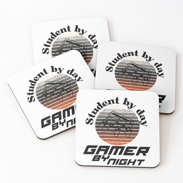 Aperçu de l'œuvre Student By Day Gamer By Night Meme For Gamers créée et vendue par SamShop ⭐⭐⭐⭐⭐.