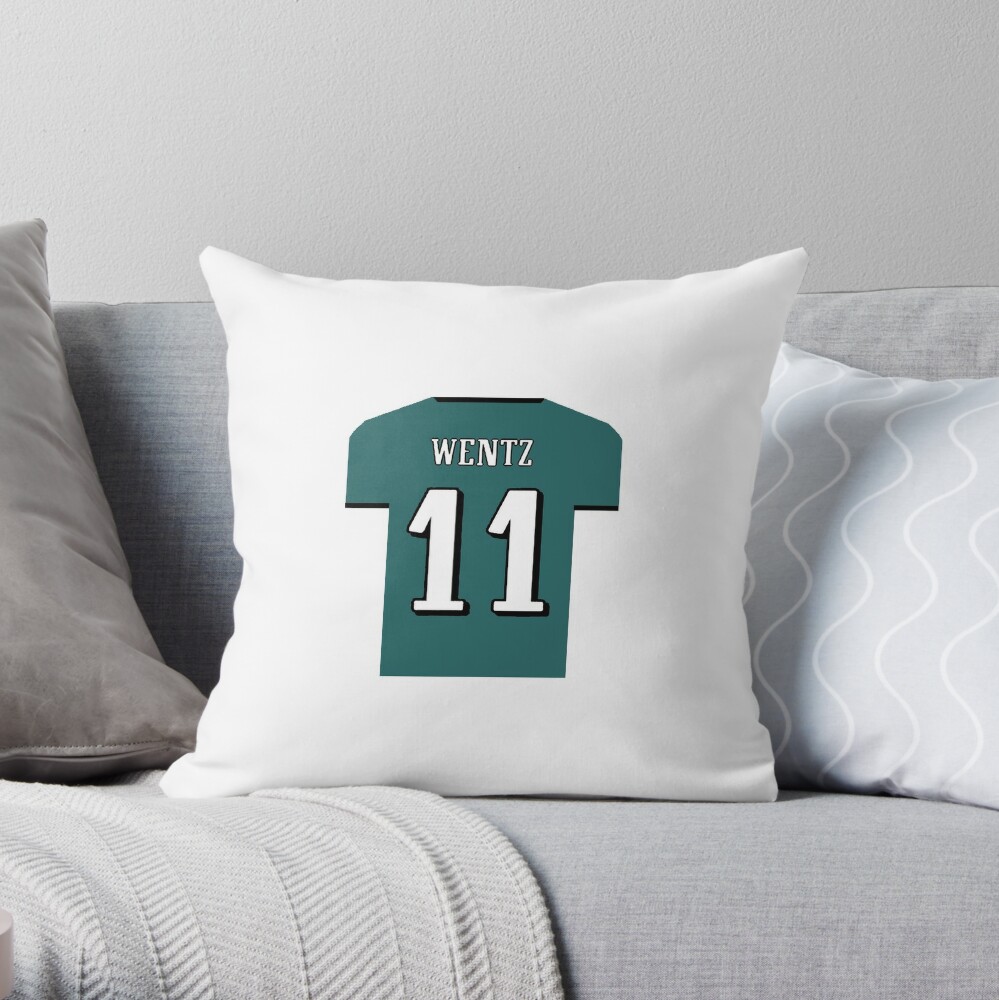 Carson Wentz Jersey Design Greeting Card for Sale by Tate Breeland