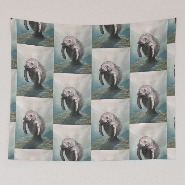 Item preview, manatee designed and sold by Ronald Mastrogiovanni.