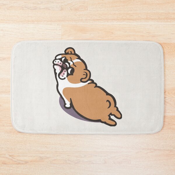 Item preview, English Bulldog Upward Facing Dog designed and sold by Huebucket.