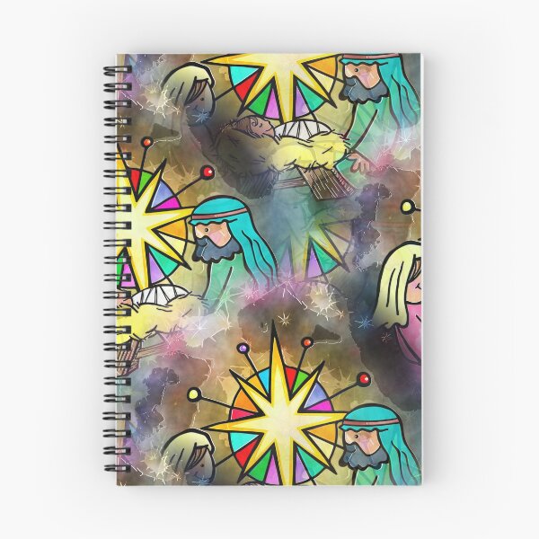 Item preview, Seamless Watercolour Christmas Nativity Scene designed and sold by Prawny.