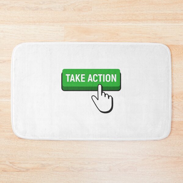 Item preview, Take action button designed and sold by Design Kingdom.