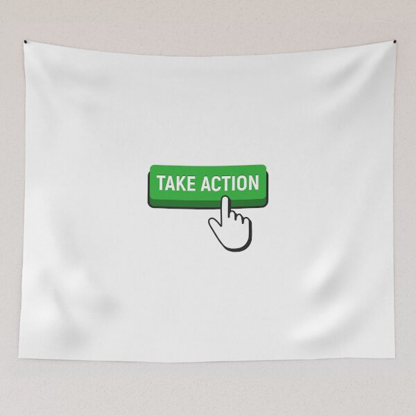 Item preview, Take action button designed and sold by Design Kingdom.