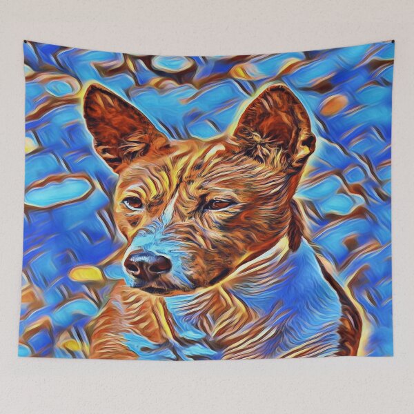 Item preview, Jack Russell Terrier In Abstract Colours designed and sold by McThingummy.