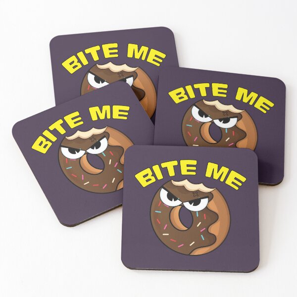 Item preview, Bite me funny donut designed and sold by Donutlovers.