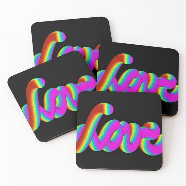 Item preview, Love - in colours. Text art. designed and sold by Katjushka.