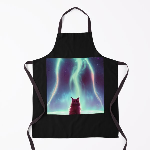Item preview, Maine coone cat form of light from the nebula cat in space meow digital design designed and sold by ValleyDream.