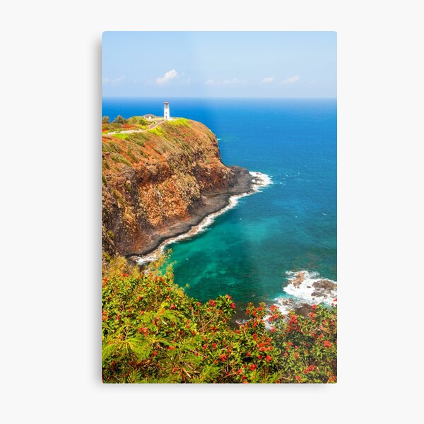 Kilauea Lighthouse Metal Print