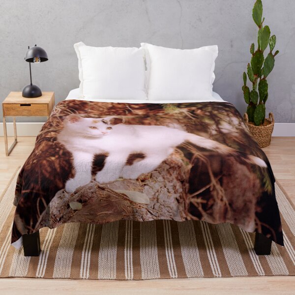 Item preview, Cat Susi on a pile of wood designed and sold by Gourmetkater.