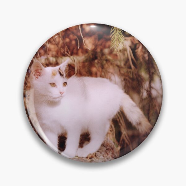 Item preview, Cat Susi on a pile of wood designed and sold by Gourmetkater.