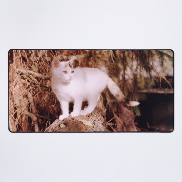 Item preview, Cat Susi on a pile of wood designed and sold by Gourmetkater.