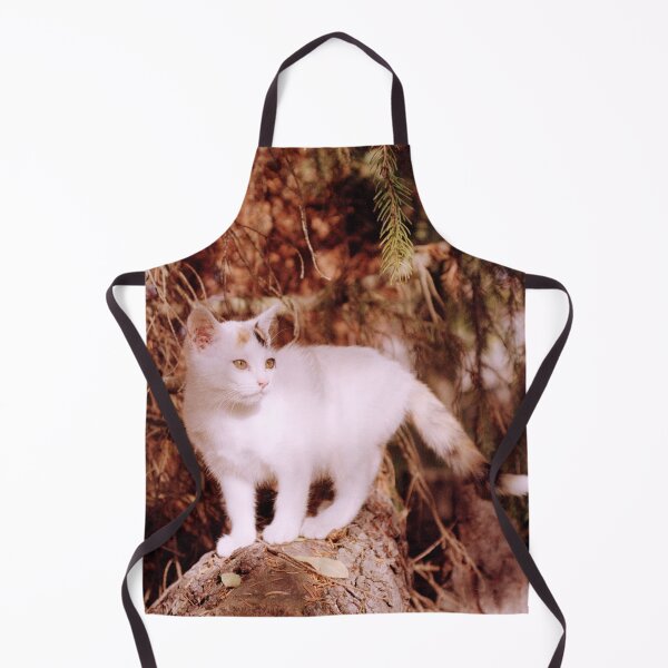 Item preview, Cat Susi on a pile of wood designed and sold by Gourmetkater.