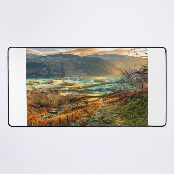 Aperçu de l'œuvre Borrowdale matin d'hiver créée et vendue par Geoff Shoults.