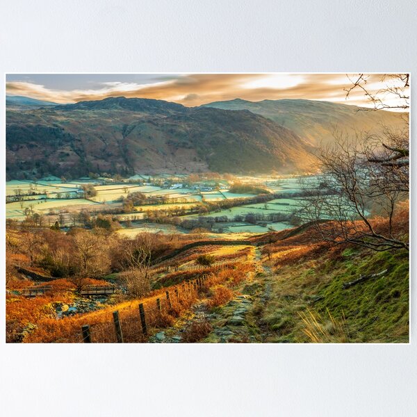 Artikelvorschau, Borrowdale Wintermorgen entworfen und verkauft von Geoff Shoults.