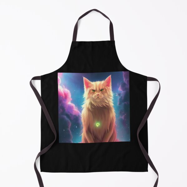 Item preview, Maine coone cat form of light from the nebula cat in space meow digital design designed and sold by ValleyDream.