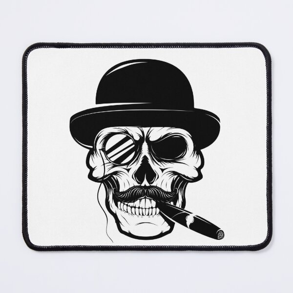 Item preview, Half Man Half Biscuit skull designed and sold by DesignUneed.