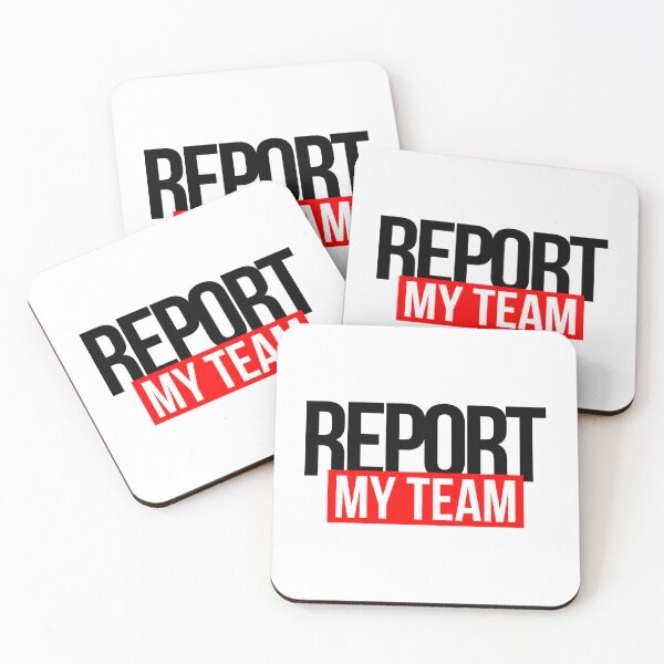 Item preview, Report My Team designed and sold by Creatrick.