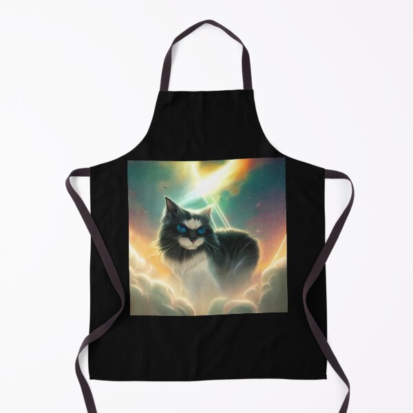 Item preview, Maine coone cat form of light from the nebula cat in space meow digital design designed and sold by ValleyDream.