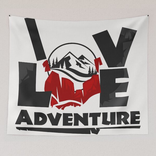 Item preview, I love adventure designed and sold by AboutIm4U.