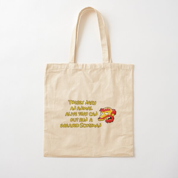 greased scotsman Cotton Tote Bag