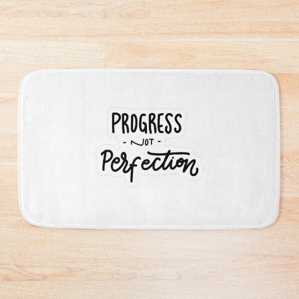Item preview, Progress not perfection designed and sold by Design Kingdom.