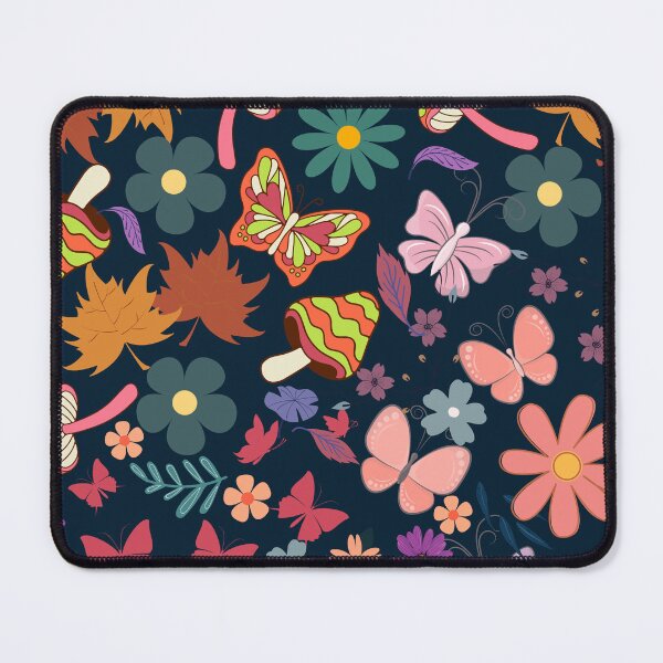 Item preview, FLOWER AND BUTTERFLY PATTERN designed and sold by artefino.