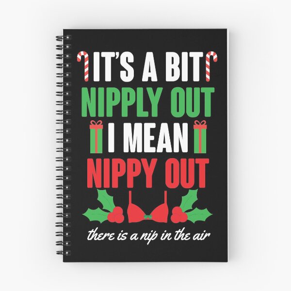 Item preview, It's A Bit Nipply Out designed and sold by kjanedesigns.