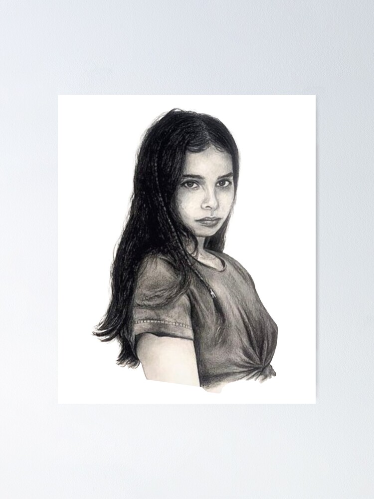 "Hope Sandoval pencil drawing" Poster for Sale by DiepPham Redbubble