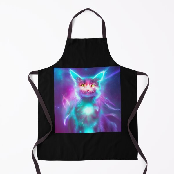 Item preview, Maine coone cat form of light from the nebula cat in space meow digital design designed and sold by ValleyDream.