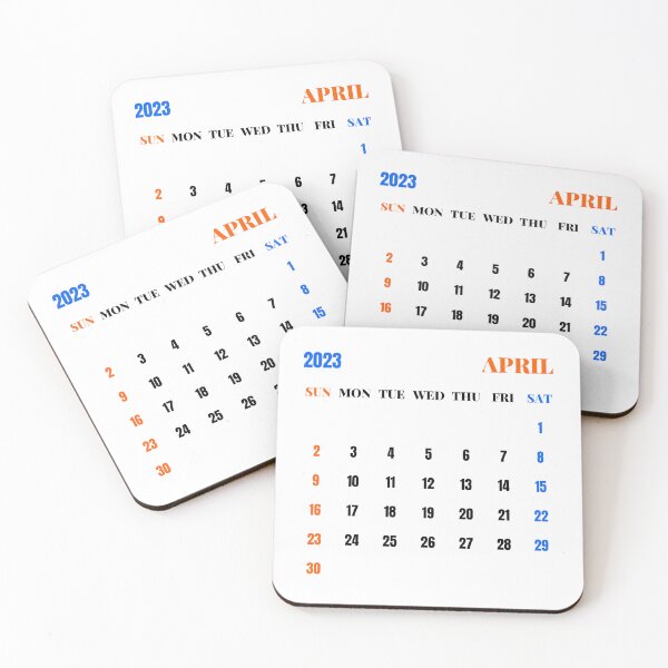 Item preview, April 2023 Calendar designed and sold by Binsagar.