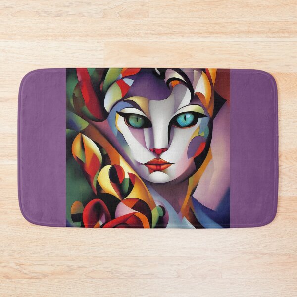 Item preview, cat queen designed and sold by L. ROCHE.