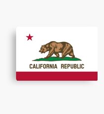 California Flag Canvas Print