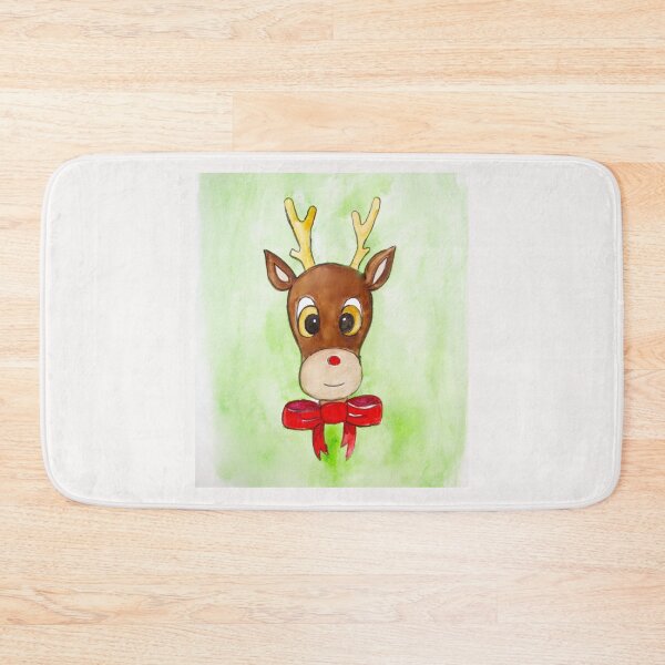 Item preview, Christmas Rudolph Reindeer  designed and sold by PaintedbyCarol.