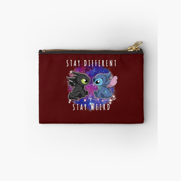 Item preview, Toothless And Stitch Stay Different Stay Weird Short Sleeve  designed and sold by waldosimon14.