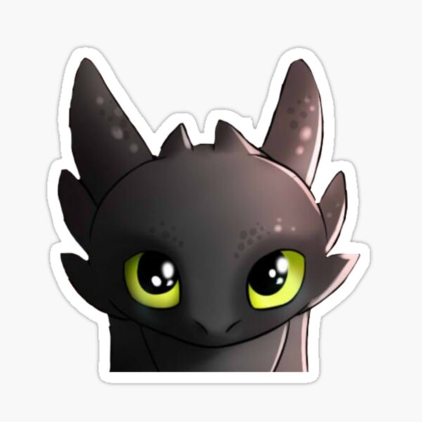 Toothless The Dragon Porn Flash - Toothless Stickers for Sale | Redbubble