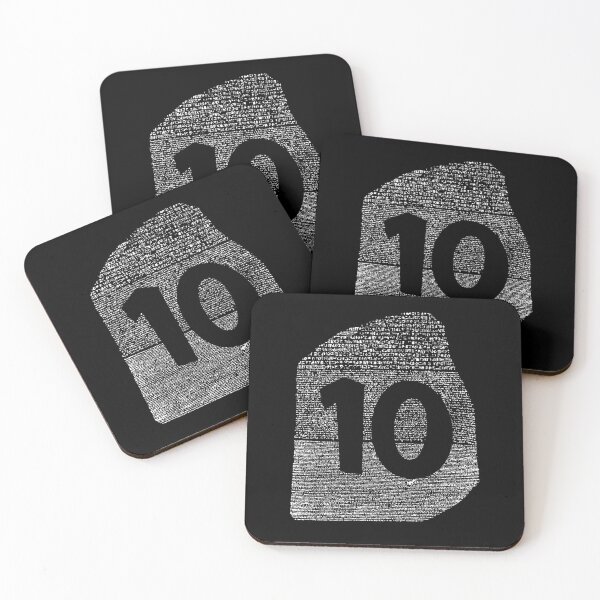 Item preview, Rosetta Stone Number Ten Shape designed and sold by emhoteb.