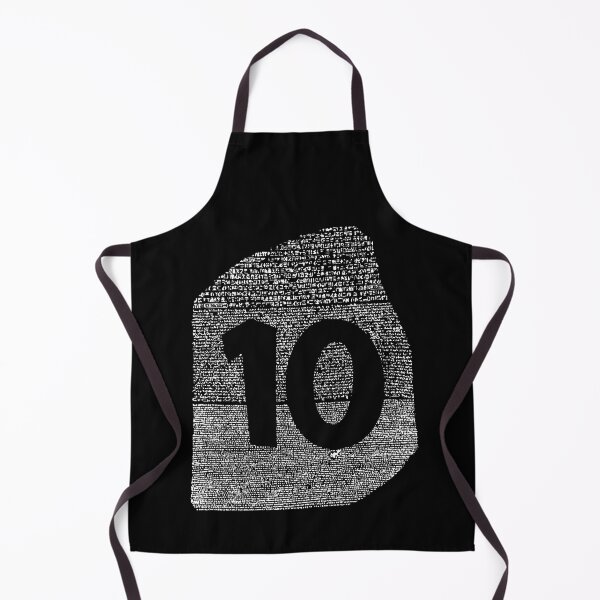Item preview, Rosetta Stone Number Ten Shape designed and sold by emhoteb.