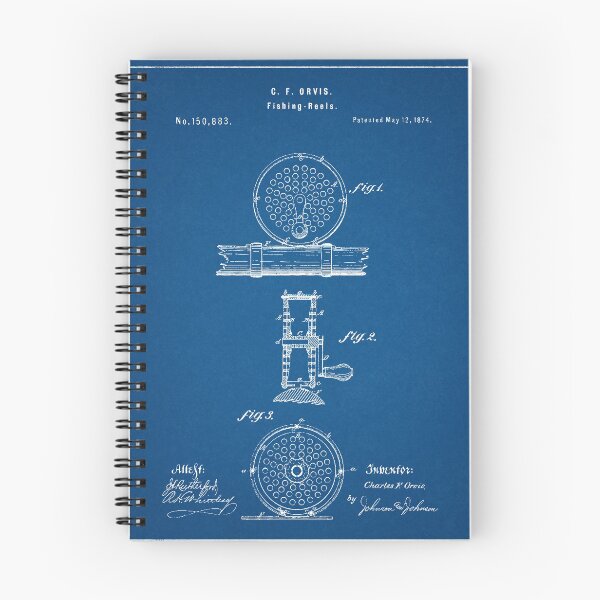 Item preview, 1874 Orvis Fly Fishing Reel Patent Art designed and sold by Michael Kessel.