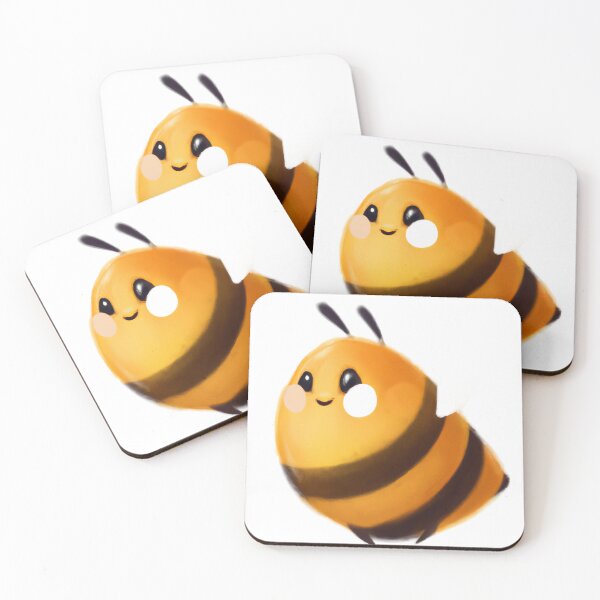 Item preview, Cute Bee Drawing designed and sold by WeHeartAnimals.