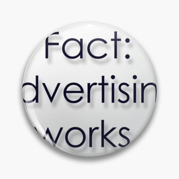 Item preview, Fact Advertising Works     designed and sold by PackAPunchDesi.