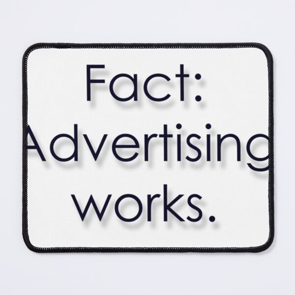 Item preview, Fact Advertising Works designed and sold by PackAPunchDesi.