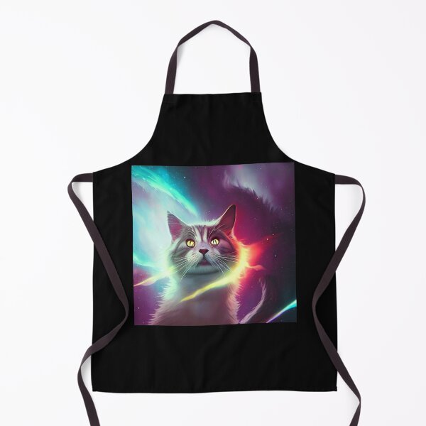 Item preview, Maine coone cat form of light from the nebula cat in space meow digital design designed and sold by ValleyDream.