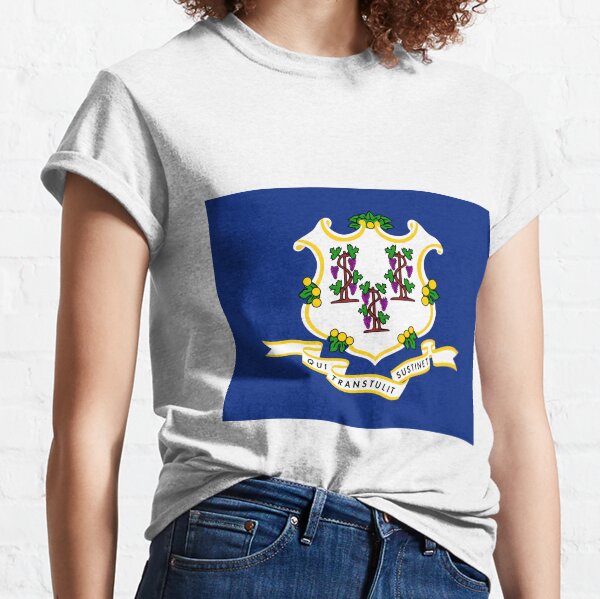 Connecticut Flag Classic T-Shirt