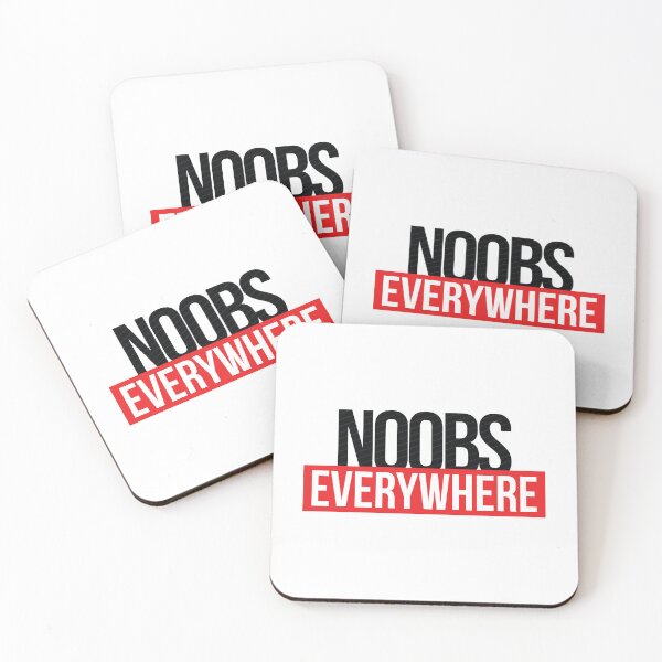 Item preview, Noobs Everywhere - Black designed and sold by Creatrick.
