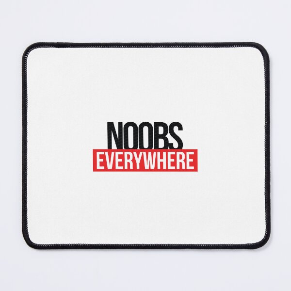 Item preview, Noobs Everywhere - Black designed and sold by Creatrick.
