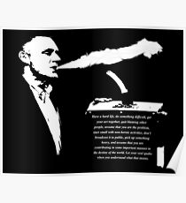 Jordan B Peterson - Motivational Vape Hit Poster