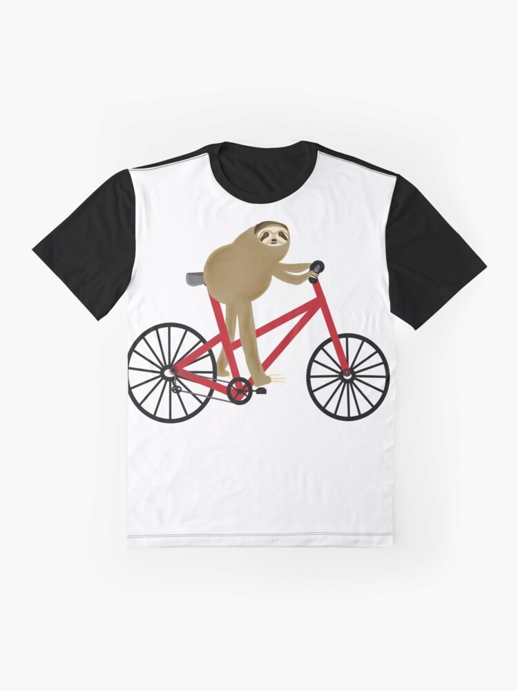 sloth riding a bike