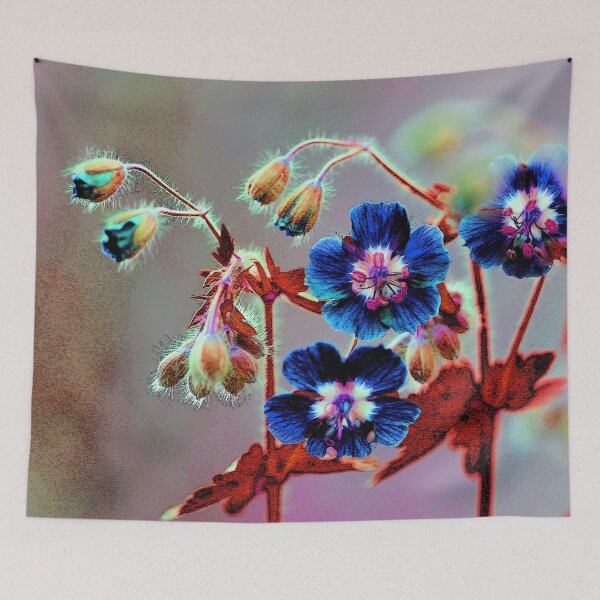 Item preview, The Blue Geranium designed and sold by cuprum.